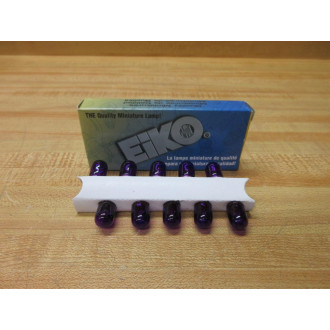Eiko 44-P Miniature Lamp Bulb Purple 44P (Pack of 10)