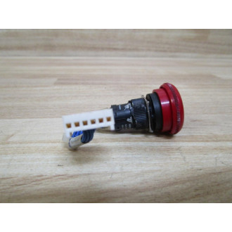 Omron A3BE-92RO-R Push Button Safety Switch A3BE-92R0-R 6 Pin - Used