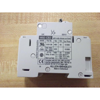 Allen Bradley 1492-CB2G040 Circuit Breaker 1492CB2G040 4A Series B