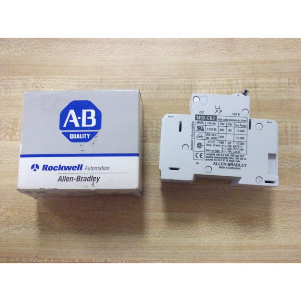 Allen Bradley 1492-CB2G160 Circuit Breaker 16A