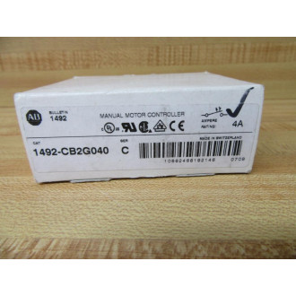 Allen Bradley 1492-CB2G040 Circuit Breaker 1492CB2G040 4A Series C