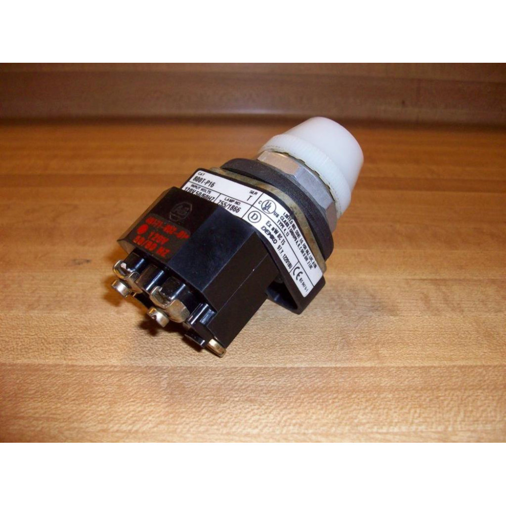 Allen Bradley 800T-P16W Pilot Light 800TP16W - Used