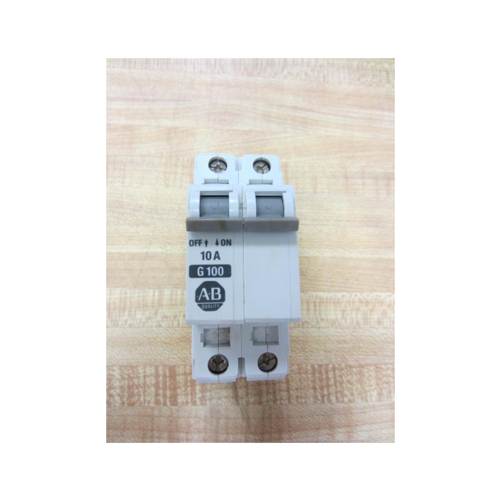 Allen Bradley 1492-CB2 Breaker 1492-CB2G100 10A - Used