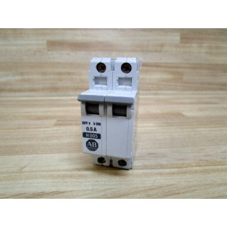 Allen Bradley 1492-CB2 Breaker 1492-CB2H005 .5 A - Used