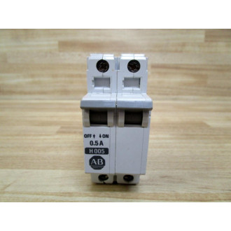 Allen Bradley 1492-CB2 Breaker 1492-CB2H005 .5 A - Used