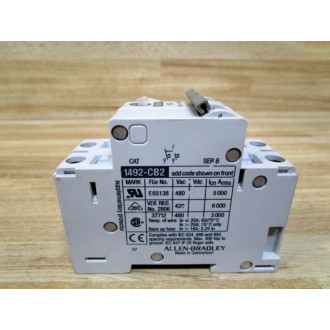 Allen Bradley 1492-CB2 Breaker 1492-CB2H150 15A - Used