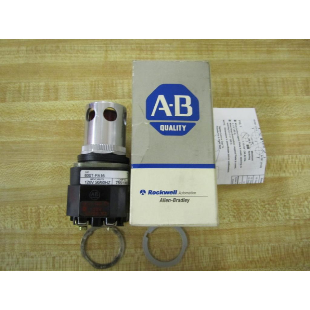 Allen Bradley 800T-PA16R Push Button 800TPA16R Ser. T
