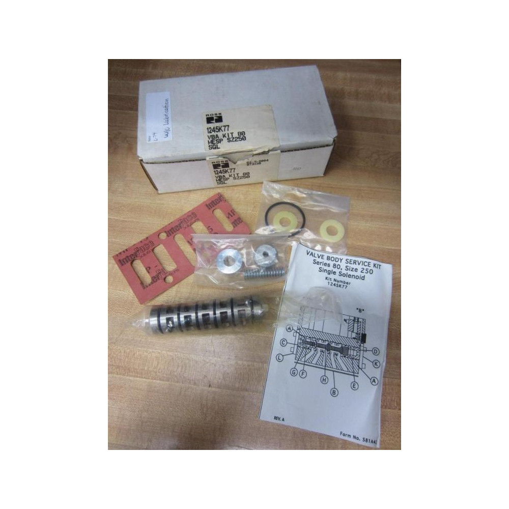 Ross 1245K77 Valve Service Kit WO Oil