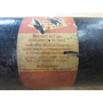 Buss FRS-R-350 Bussmann Fuse Cross Ref 6C204 Long Body - Used