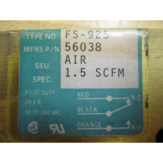 GEMS FS-925 Flow Switch 56038 - Used
