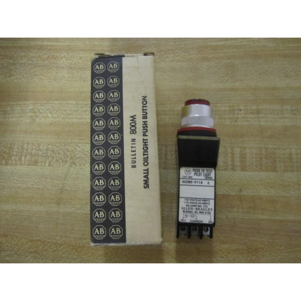 Allen Bradley 800MR-PT16 Pilot Light 800MR-PT16R