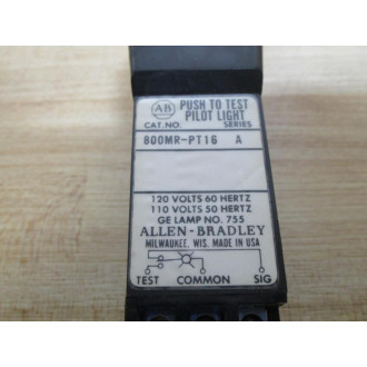 Allen Bradley 800MR-PT16 Pilot Light - New No Box