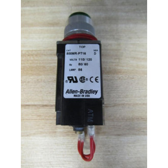 Allen Bradley 800MR-PT16 Pilot Light Series D 800MR-PT16G - New No Box