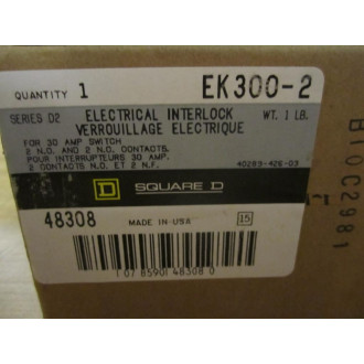 Square D EK300-2 Electrical Interlock
