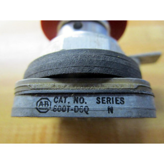 Allen Bradley 800T-D6Q Push Button 800TD6Q WLock Series N - Used