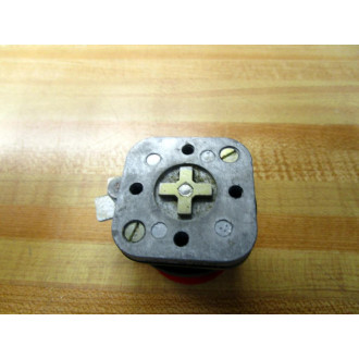 Allen Bradley 800T-D6Q Push Button 800TD6Q WLock Series N - Used