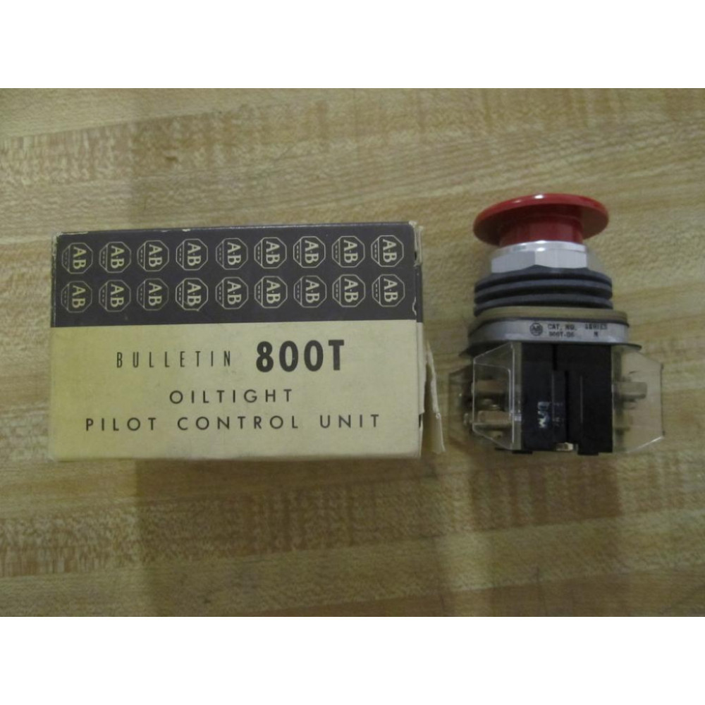 Allen Bradley 800T-D6B Pushbutton 800TD6B W(2) 800T-XA