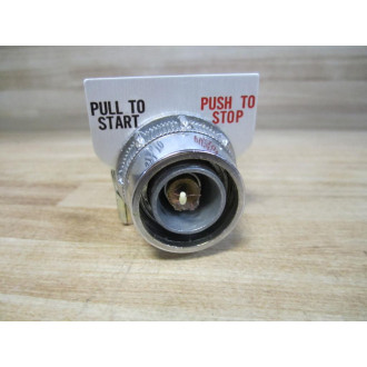 Rees 41450-000 Push Button Operator Broken Bulb - New No Box