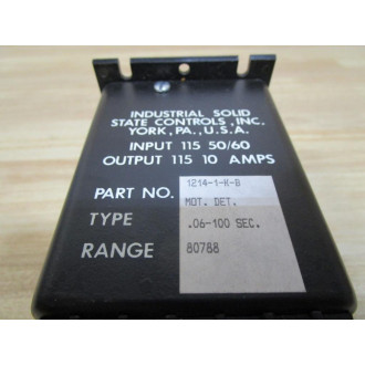 ISSC 1214-1-K-B Motion Detector - New No Box