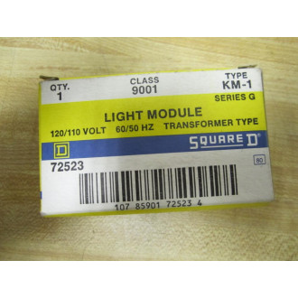 Square D 9001 KM-1 Light Module 9001KM1