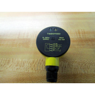 Banner T18AW3FF50Q1 Sensor 33408 - Used