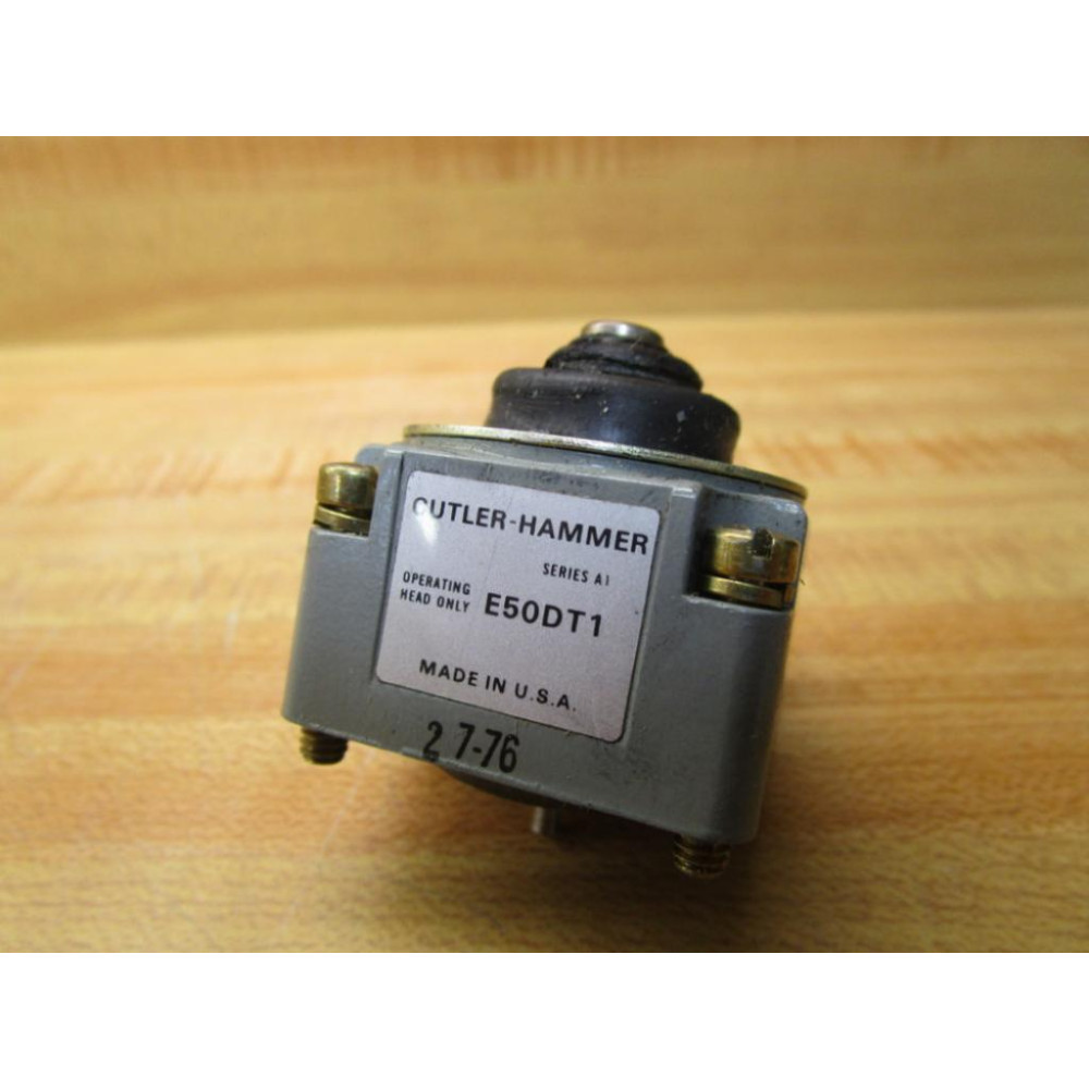 Cutler Hammer E50DT1 Limit Switch Head WO Shroud - Used