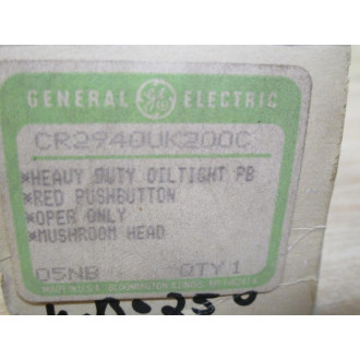 GE General Electric CR2940UK200C Pushbutton