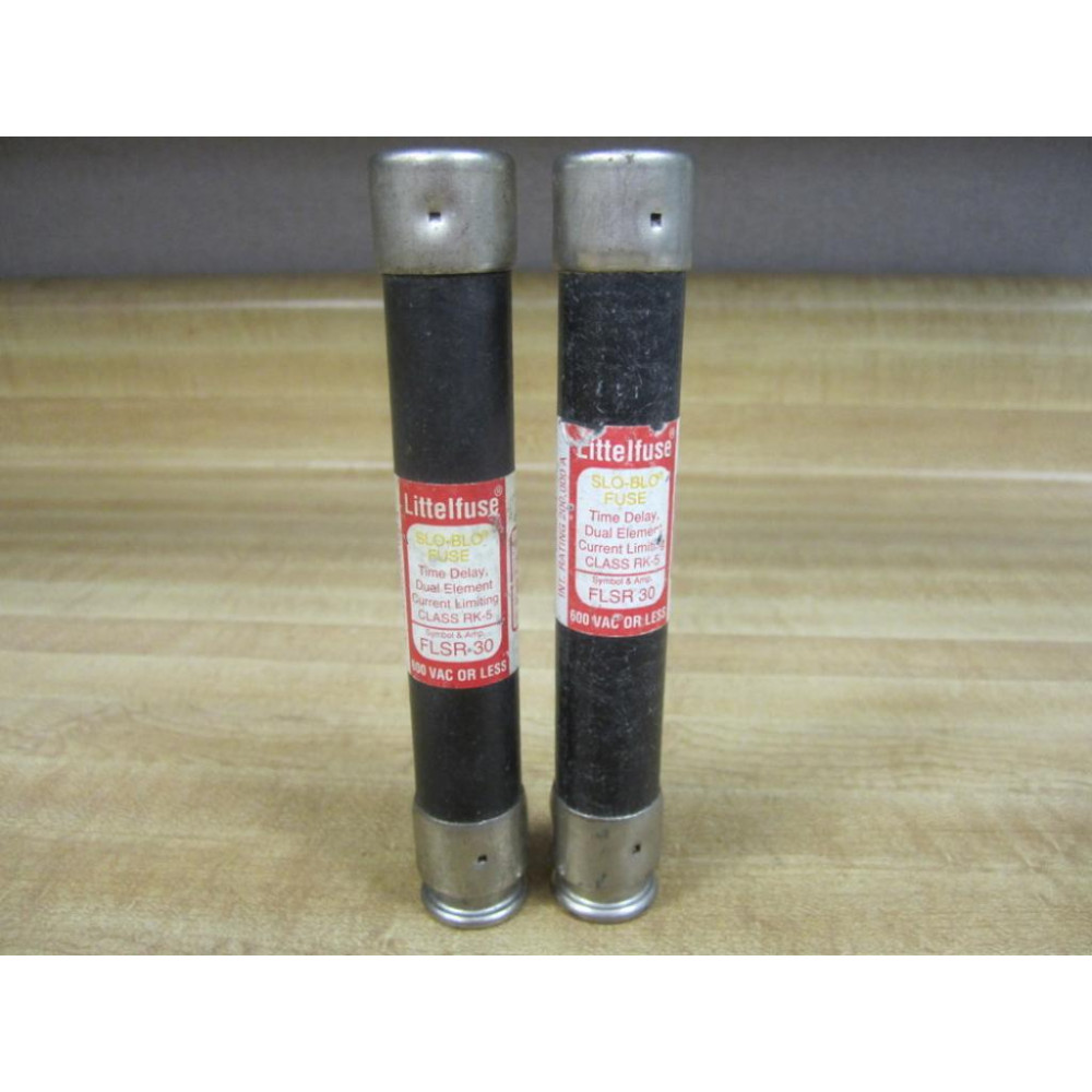 Littelfuse FLSR-30 Fuse Cross Ref 486L36 (Pack of 2) - New No Box