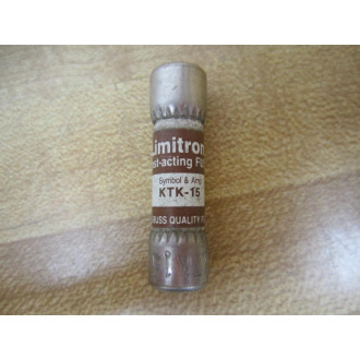Buss KTK-15 Bussmann Fuse Cross Ref 4XC43 (Pack of 7) - New No Box