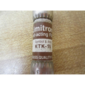 Buss KTK-15 Bussmann Fuse Cross Ref 4XC43 (Pack of 7) - New No Box