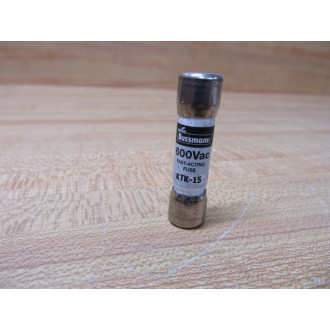 Buss KTK-15 Bussmann Fuse Cross Ref 4XC43 (Pack of 5)