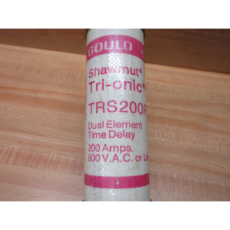 Gould Shawmut Ferraz TRS200R Mersen Fuse Cross Ref 4YZP4 (Pack of 3) - New No Box