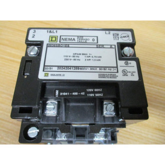 Square D 8536SBO1ES Starter 8536SB01ES - New No Box