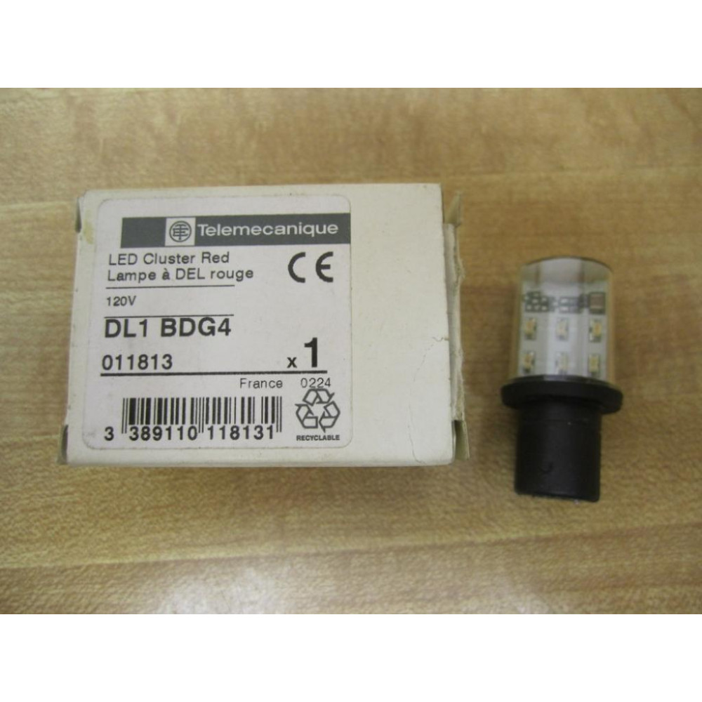 Telemecanique DL1-BDG4 Schneider LED Cluster DL1BDG4 Red