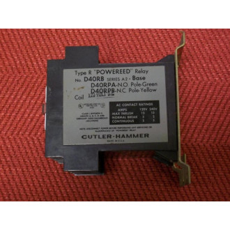 Cutler Hammer D40RB Relay - Used