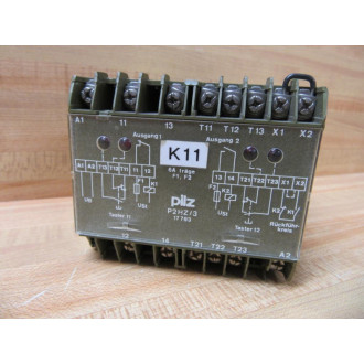 Pilz P2HZ3 24V1A1R Safety Relay P2HZ324DC1A1R - Used