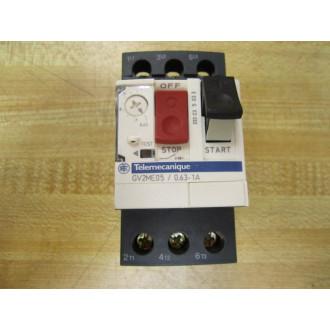 Telemecanique GV2ME050.63-1A Schneider Starter Protector 034303 - Used