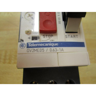 Telemecanique GV2ME050.63-1A Schneider Starter Protector 034303 - Used