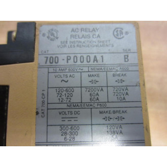 Allen Bradley 700-P000A1 Relay 700P000A1 Series B - New No Box