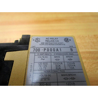 Allen Bradley 700-P000A1 Relay 700P000A1 Type PKSeries B - New No Box