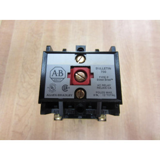 Allen Bradley 700-P000A1 Relay 700P000A1 Series B - New No Box