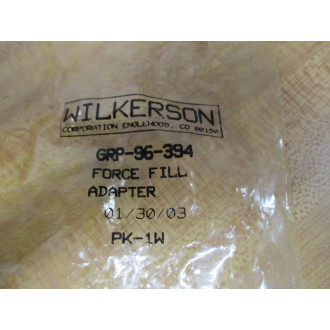 Wilkerson GRP-96-394 Force Fill Adapter Kit