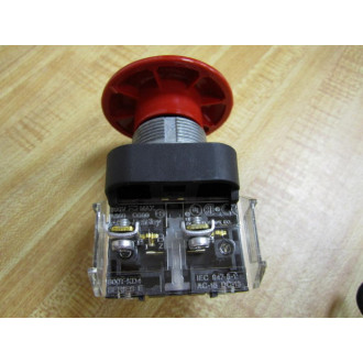 Allen Bradley 800T-FXJ6D4 Red Button 800TFXJ6D4 W800T-XD4