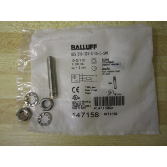 Balluff BES-516-324-G-E5-C-S49 Switch BES516324GE5CS49 147158