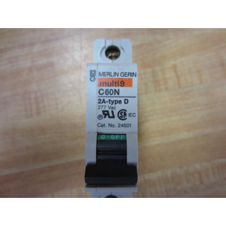 Square D 24501 Merlin Gerin Breaker 2A MG24501 Schneider - New No Box