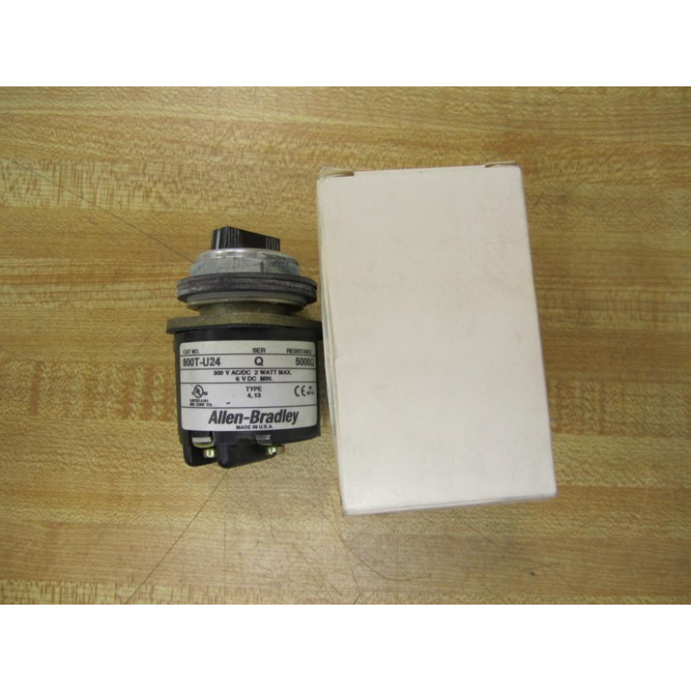 Allen Bradley 800T-U24 Potentiometer Series Q 5000 Ohms