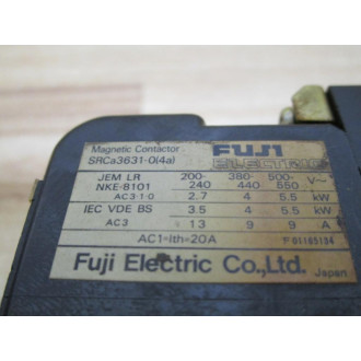 Fuji Electric SRCA3631-0 Starter SRCA36310 (04A) - Used