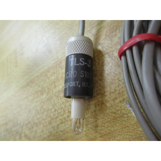 Micro Switch TLS-3 Honeywell Light Source TLS3 Missing Bulb Cover - New No Box