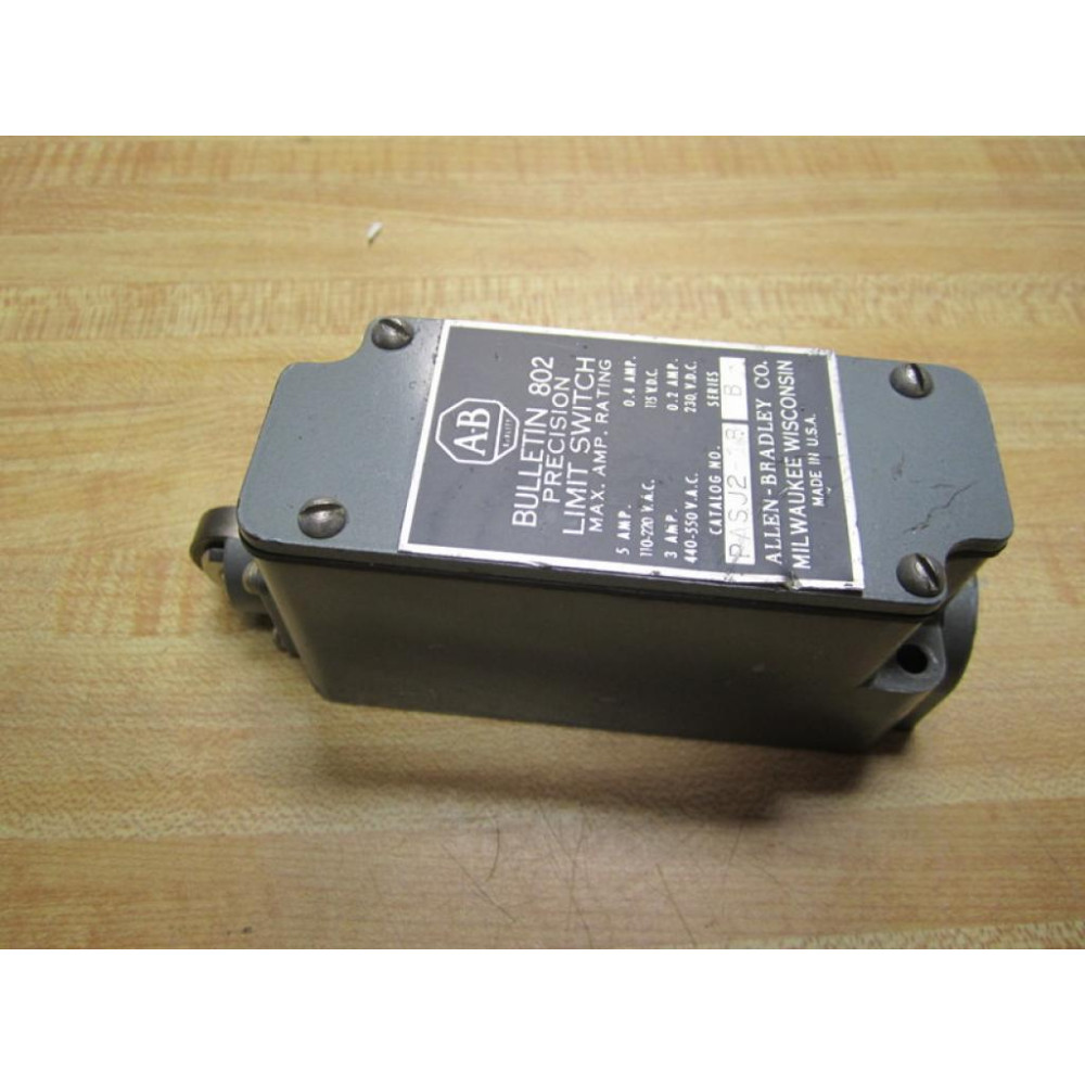 Allen Bradley 802-PASJ218 Limit Switch 802PASJ218 - Used