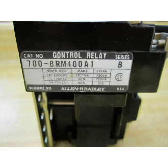 Allen Bradley 700-BRM400A1 Relay 700BRM400A1 - New No Box